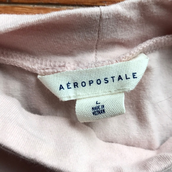 Blush pink scoop neck collared shirt - Picture 2 of 2